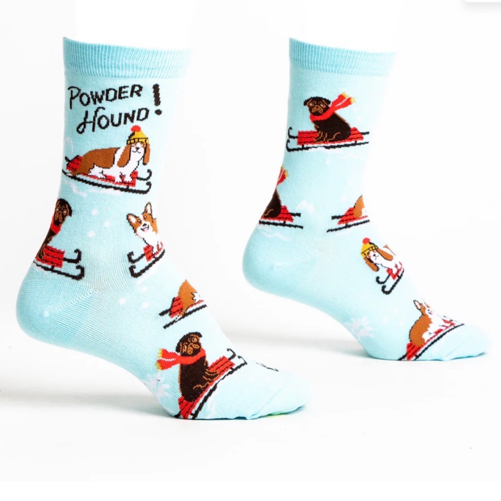 Sock It To Me Dog Sledding Crew Socks